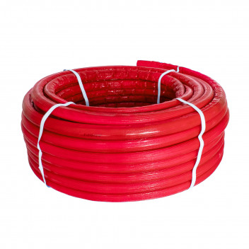 25 X 2.5MM MLCP PIPE - 50M (7MM INS RED)