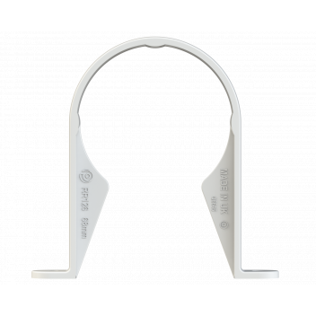 DPR68 PIPE BRACKET; WHITE
