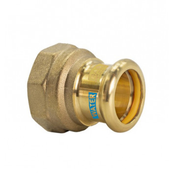 WATERGAS COPPER PRESS - FEMALE ADAPTOR - 35MM X 1 1/4\"