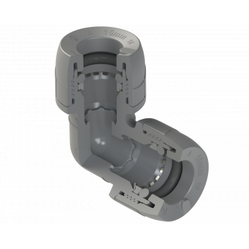 POLYPLUMB ENHANCED ELBOW; 15MM