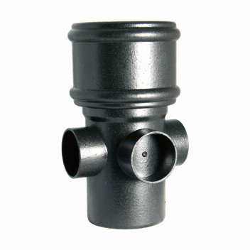 FLOPLAST CAST IRON SOIL TRIPLE-BOSS PIPE
