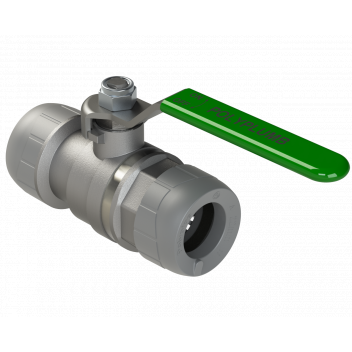 POLYPLUMB QUARTER TURN BALL VALVE; 22MM