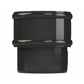 DPR68 PIPE CONNECTORS; STANDARD BLACK