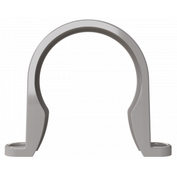 PUSHFIT PIPE CLIP; 50MM GREY