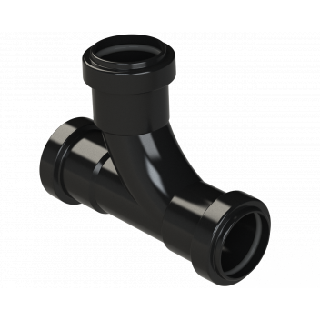 PUSHFIT SWEPT TEE 91.25DEG; 32MM BLACK