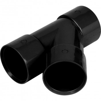 E.TUPLING 135DEG Y BRANCH - 32MM - BLACK