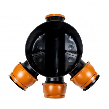 FLO UNDERGRD 270MM 45DEG CHAMBER BASE