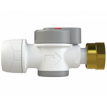 POLYPLUMB STRAIGHT SERVICE VALVE;15X1/2\"