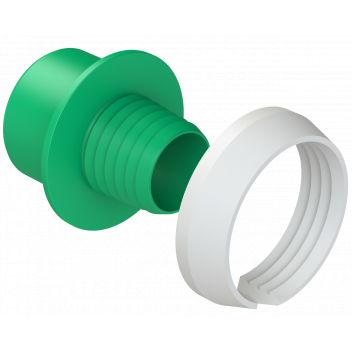 POLYFAST LT GREEN PE ADAPTOR SET; 32MM