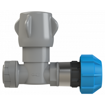 POLYPLUMB MDPE STOPCOCK;25MM MDPE X 22MM