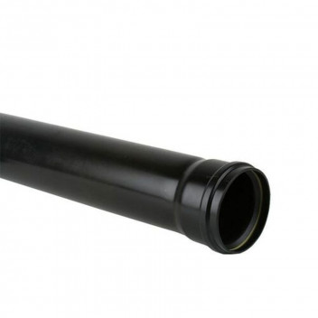 *BM SOIL 160MM SINGLE SOCKET PIPE 6M BLK