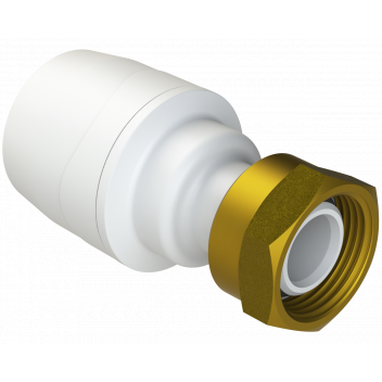 POLYMAX STRAIGHT TAP CONN  22MM X 3/4\"