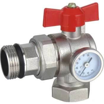 MANIFOLD BALL VALVES W/TEMP GAUGE