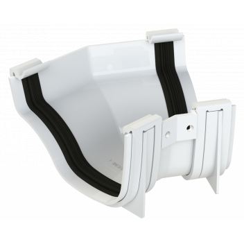 OGEE EXTRA 150 DEG EXTERNAL ANGLE; WHITE