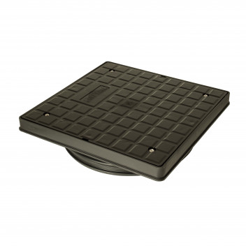 FLO UGRD 340MM PVC-U COVER&PLASTIC FRAME