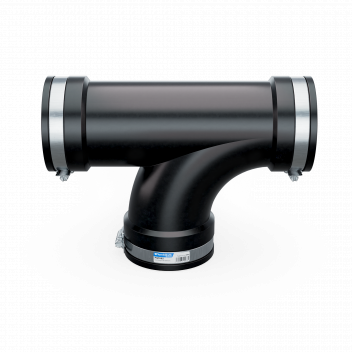 FERNCO PVC FLEXIBILE TEE 80-89MM (3\")