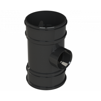 S2000 SINGLE BOSS PIPE;4\"/110MM 50MM BLK