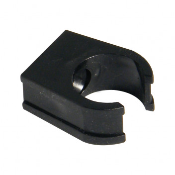 FLO OVERFLOW PIPE CLIP BLACK