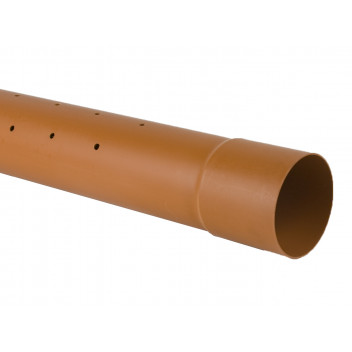160MM X 6M PERFORATED PIPE