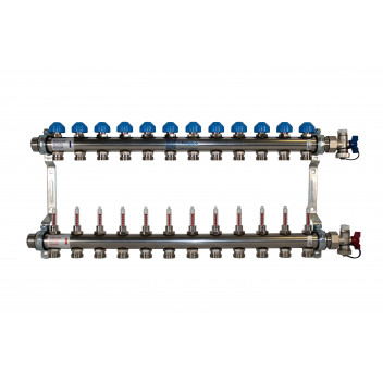 UFH S/S EUROCONE MANIFOLD; 12 PORT