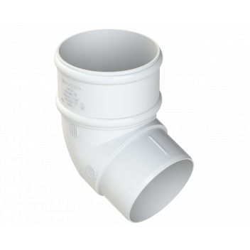 DPR68 112.5 DEGREE OFFSET BEND; WHITE