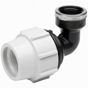 PLASSON ELBOW - FEMALE OFFTAKE - 25MM - 3/4\"