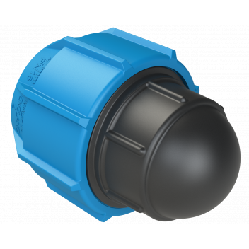 POLYFAST END STOP END PLUG; 40MM