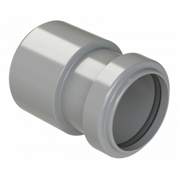 PUSHFIT REDUCER; 40MM (FROM 50MM) GREY