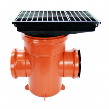 FLO U/GRD BACKINLET BOTT GULLY RECT GRID