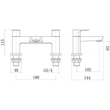 BALMAHA BATH FILLER  - WASTE NOT INCLUDED