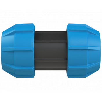 POLYFAST STRAIGHT SLIP COUPLER; 32MM
