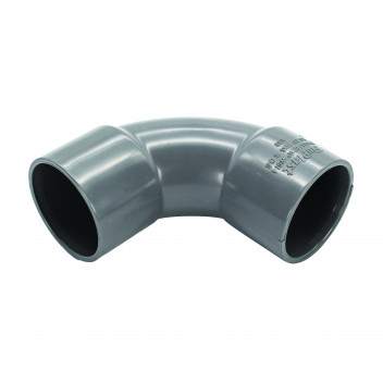 FLOPLAST S/WELD SWEPT BEND 92.5 DEG; 32MM GREY