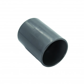 FLOPLAST S/WELD STRAIGHT COUPLING; 32MM GREY