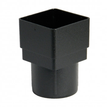 FLO SQ/RND DOWNPIPE ADAPTOR; 68MM CI