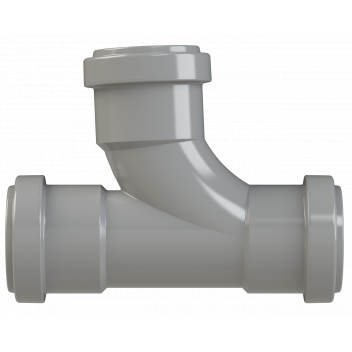 PUSHFIT SWEPT TEE 91.25DEG; 40MM GREY