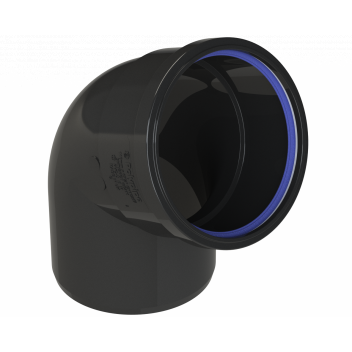 POLYPIPE RING-SEAL BEND (1XSCKT);4\"/110MM 112.5DEGBK