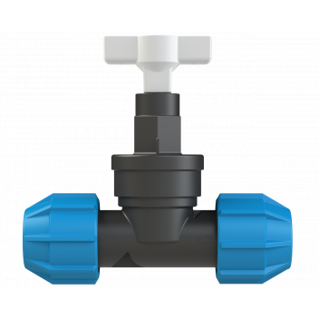 POLYFAST PLASTIC STOP COCK; 20MM