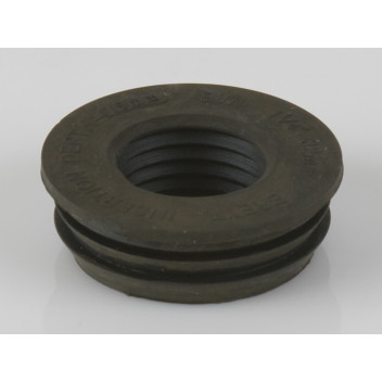 32MM PUSH-FIT RUBBER WASTE ADAPTOR