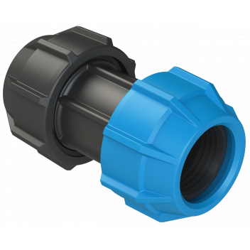 POLYFAST METRIC TO IMPERIAL COUPLER;25MM