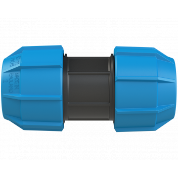 POLYFAST STRAIGHT COUPLER; 40MM