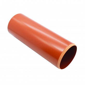 FLO U/GRD PLAIN END PIPE; 110MM 3M
