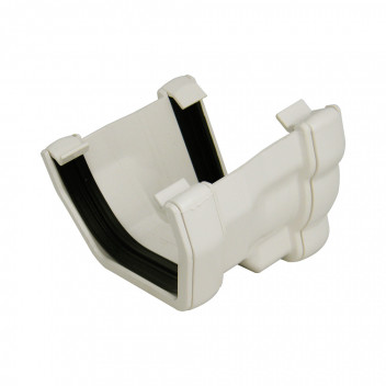 FLO NIAGARA TO SQ GUTTER ADAPTOR; LH WHT