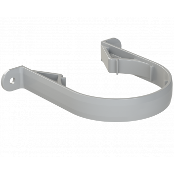 POLYPIPE RING-SEAL PIPE CLIPS (PLASTIC);3\"/82MM GREY