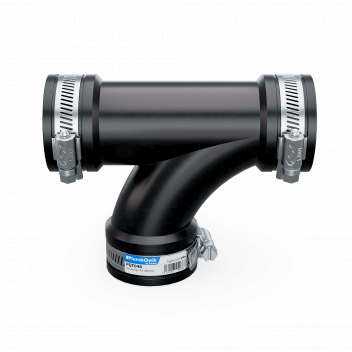 FERNCO PVC FLEXIBILE TEE 41-48MM (1 1/2\")