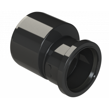 POLYPIPE RING-SEAL REDUCER;4\"/110MM TO 82MM SOIL BLK