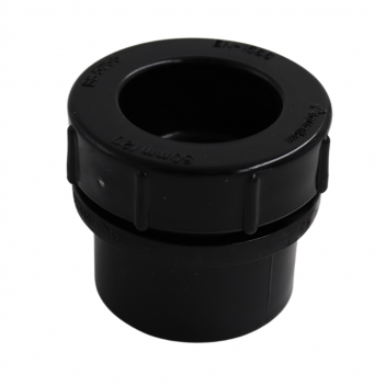 E.TUPLING SOLVENT WASTE ACCESS PLUG - 40MM - BLACK