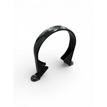 E.TUPLING SOIL PIPE CLIP - BLACK