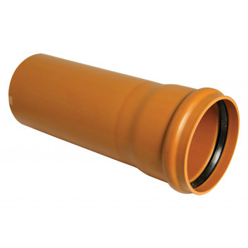 E.TUPLING 160MM UNDERGROUND DRAINAGE PIPE - SINGLE-SOCKET - 6M