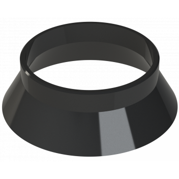 UNIV WEATHERING APRON; 3\"/82MM BLACK