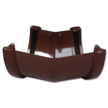 FLO RWHCP115 135D GUTTER ANGLE;115MM BROWN